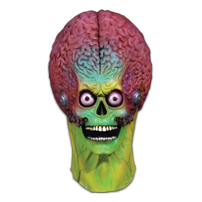 Mars Attacks - Soldier Martian Full Head Mask
