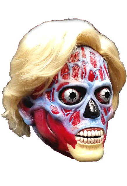 THEY LIVE -FEMALE ALIEN MASK