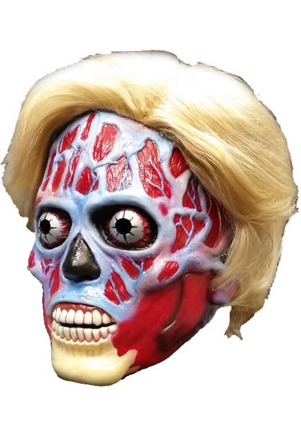 THEY LIVE -FEMALE ALIEN MASK