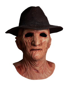 A NIGHTMARE ON ELM STREET 2:DELUXE FREDDY KRUEGER MASK WITH FEDORA HAT